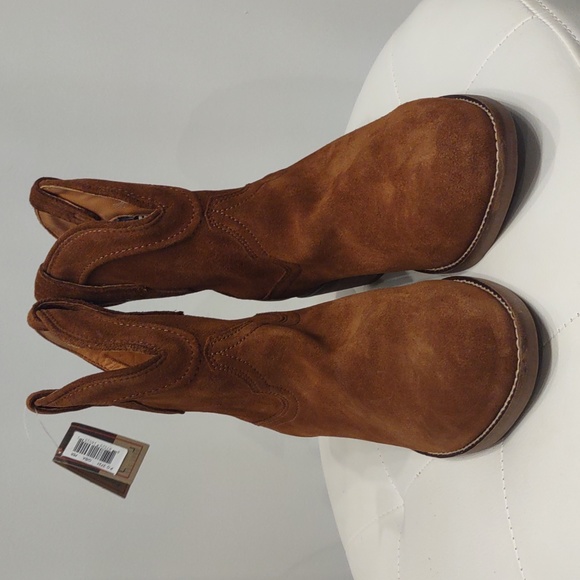 Dingo Western tumbleweed whiskey Brown pull on cowboy boots new 10 Womens DEAL - Picture 4 of 8